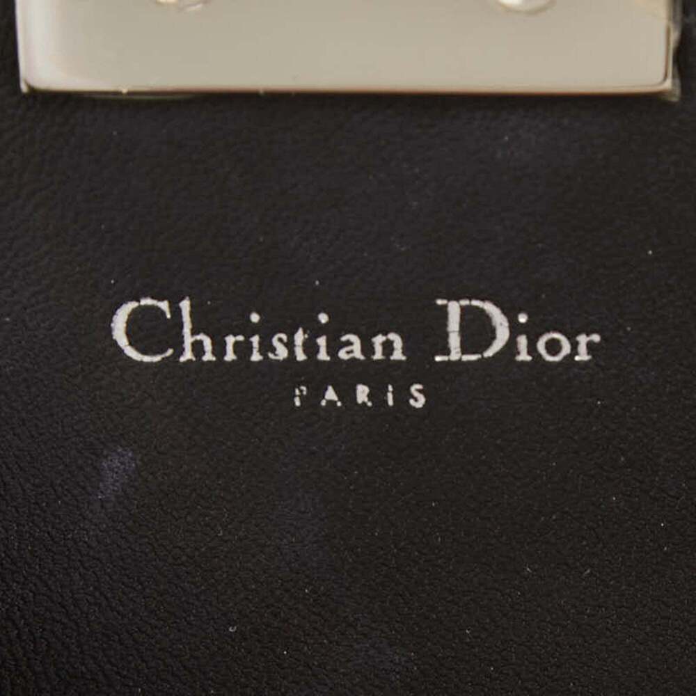 CHRISTIAN DIOR Black Leather Shoulder Bag - Picture 12 of 12